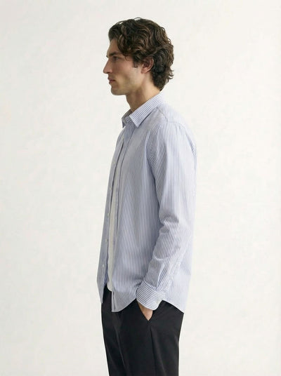 Blue Striped Chemise