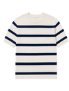 Knit striped tee