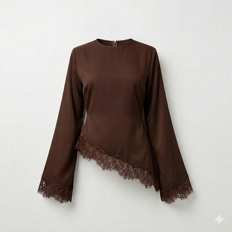 Hijabi lace top