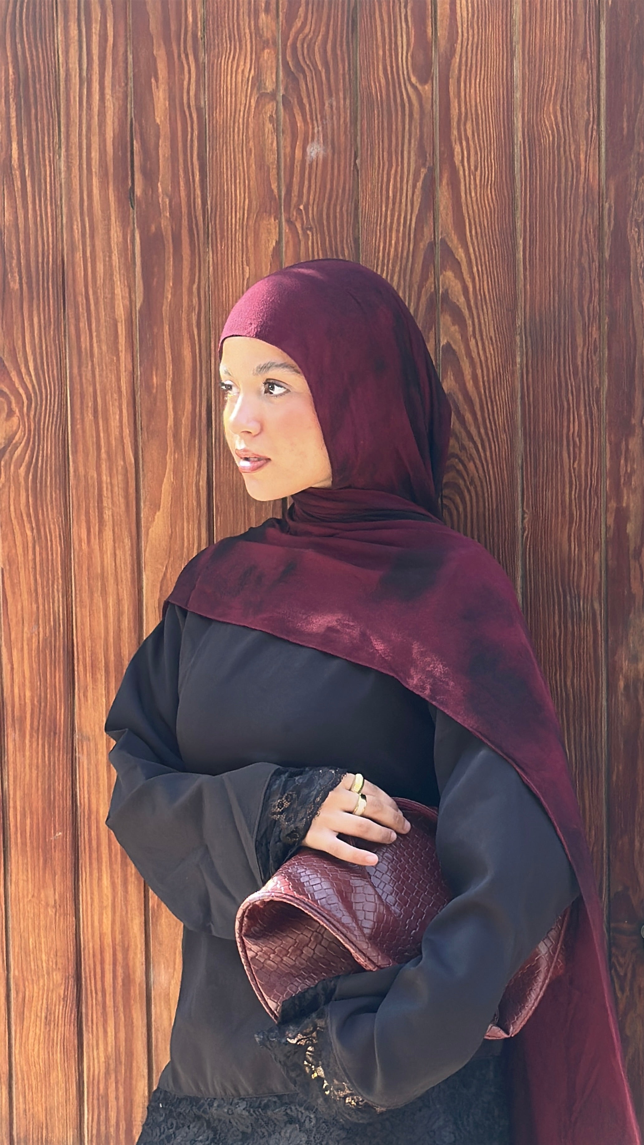 Hijabi lace top