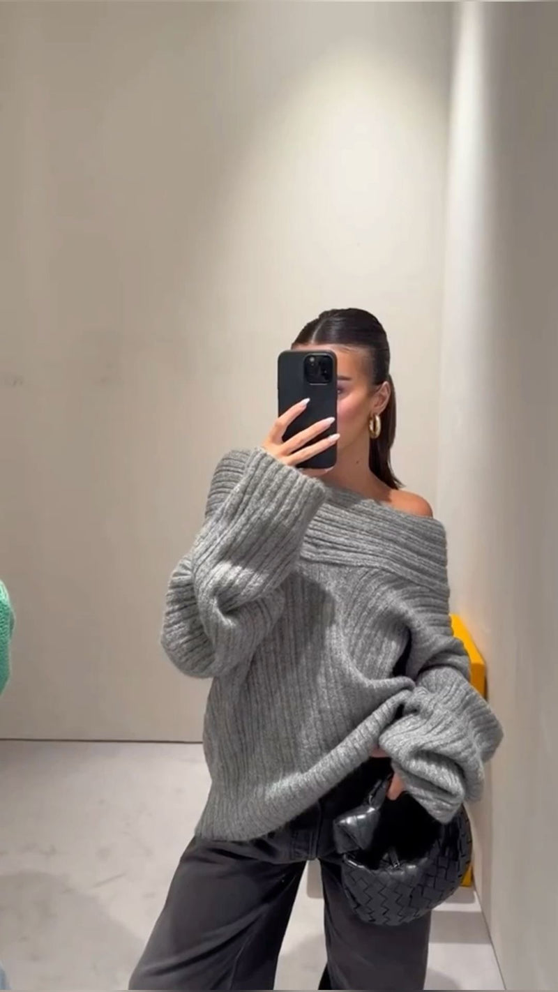 Off-Shoulder sweater